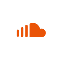 the soundcloud logo on a black background